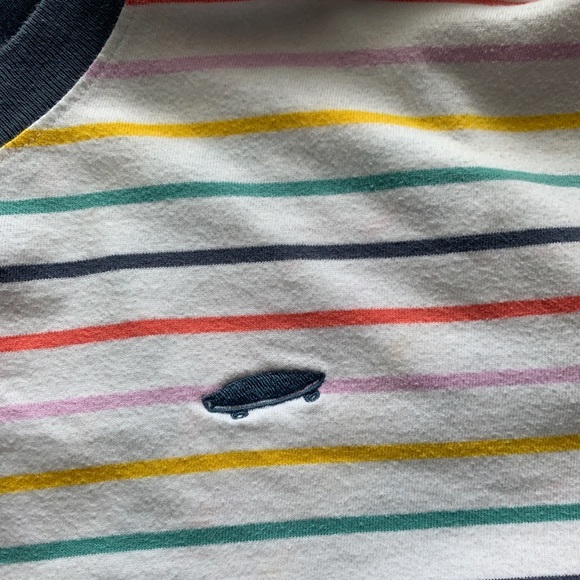 Vans Pool Party Stripe Boxy T-Shirt - Picture 7 of 7